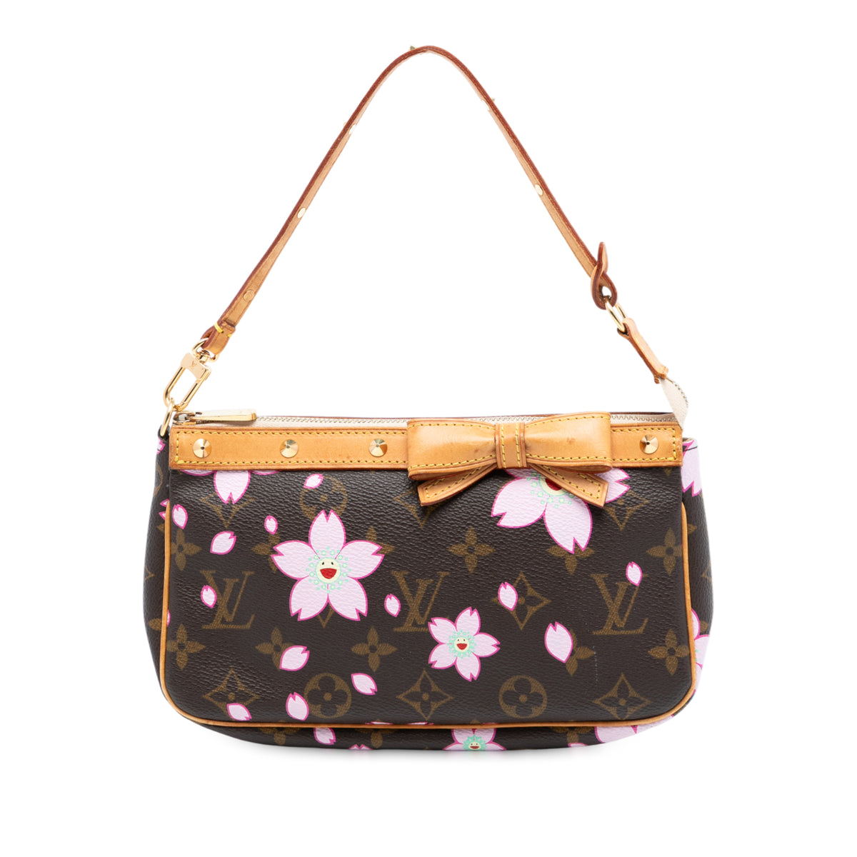 Takashi Murakami Monogram Cherry Blossom Pochette Accessoires