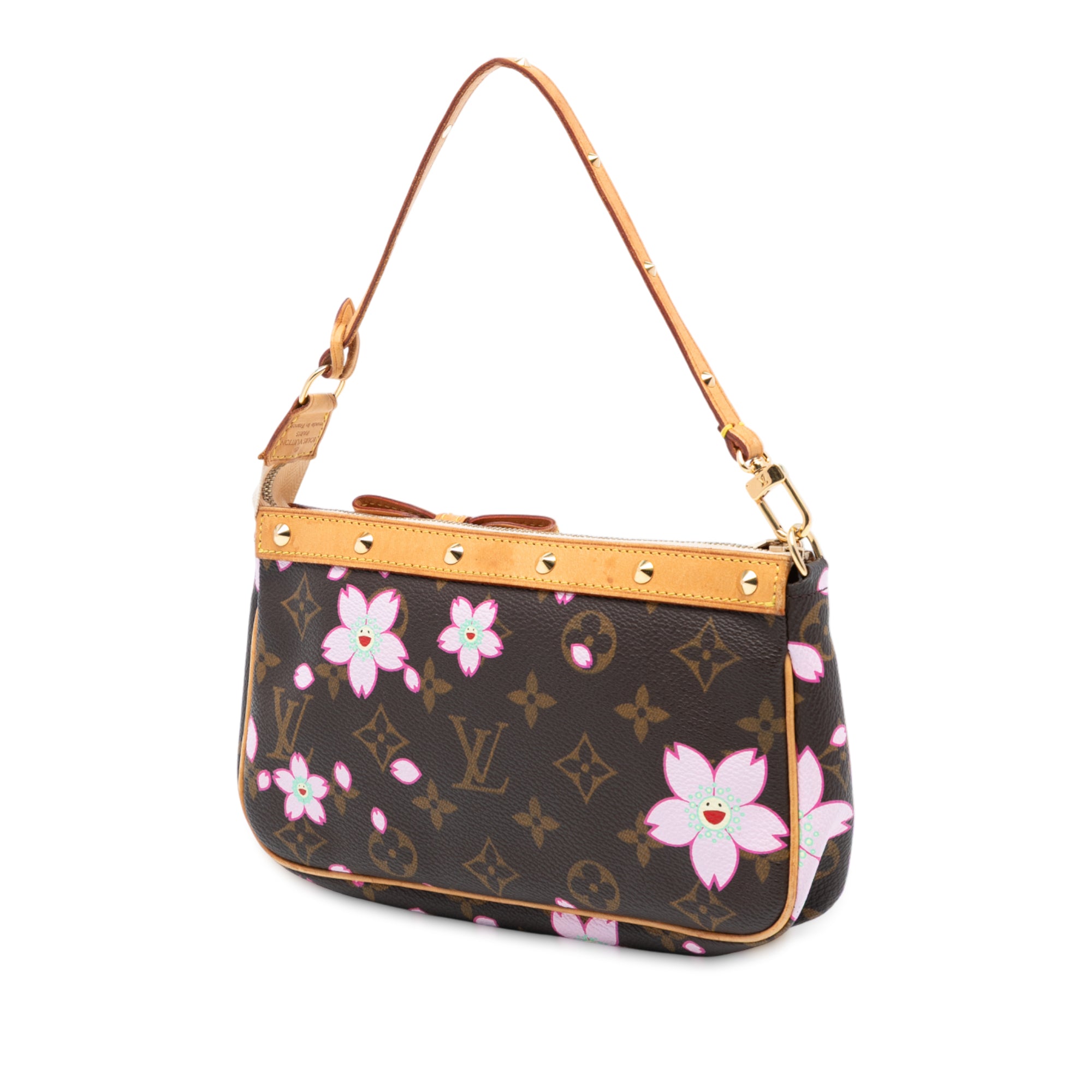 Takashi Murakami Monogram Cherry Blossom Pochette Accessoires