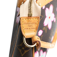 Takashi Murakami Monogram Cherry Blossom Pochette Accessoires
