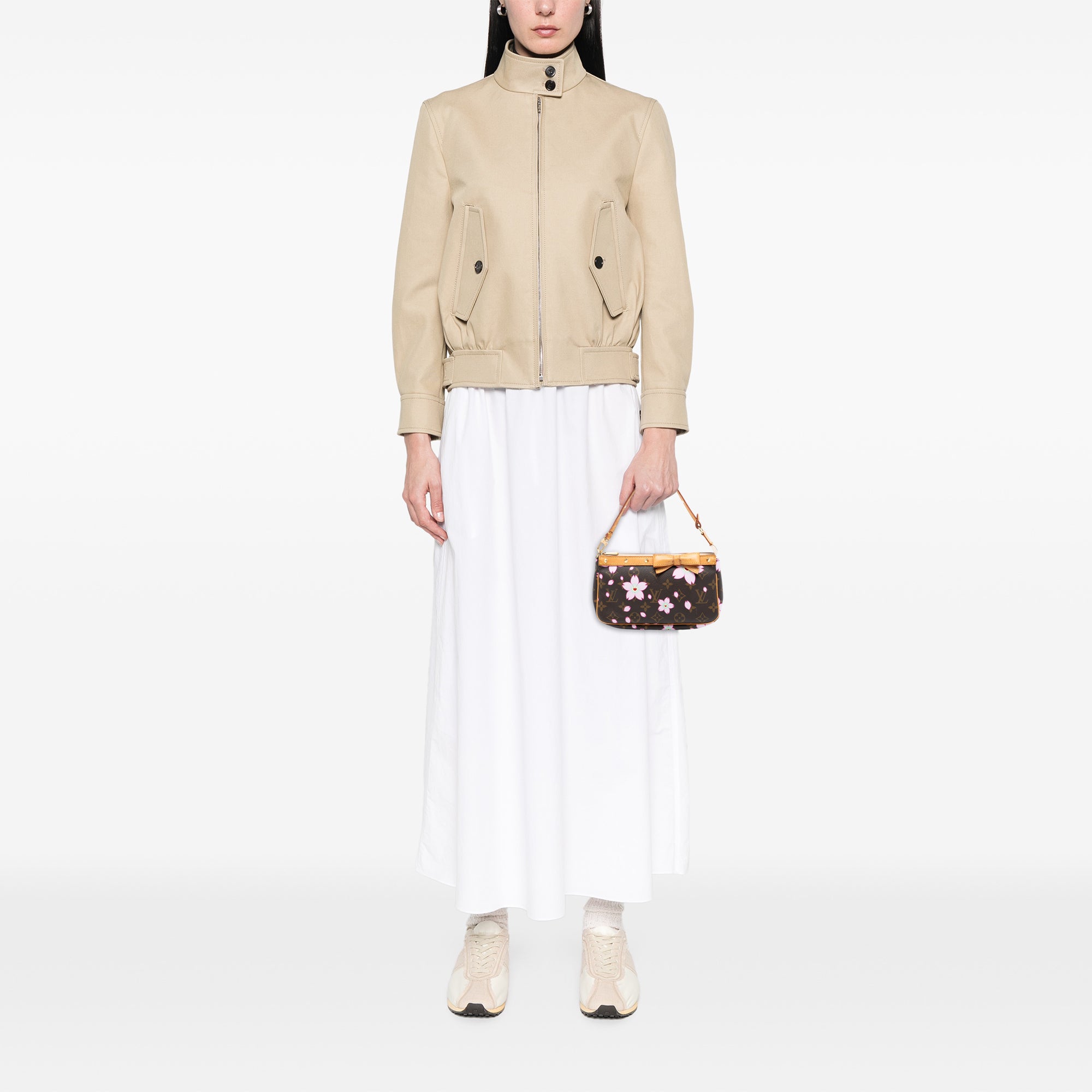 Takashi Murakami Monogram Cherry Blossom Pochette Accessoires