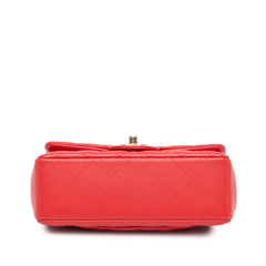 Mini Rectangular Classic Lambskin Single Flap