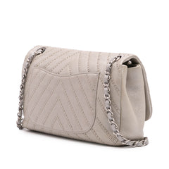 Medium Chevron Calfskin Stud Wars Flap