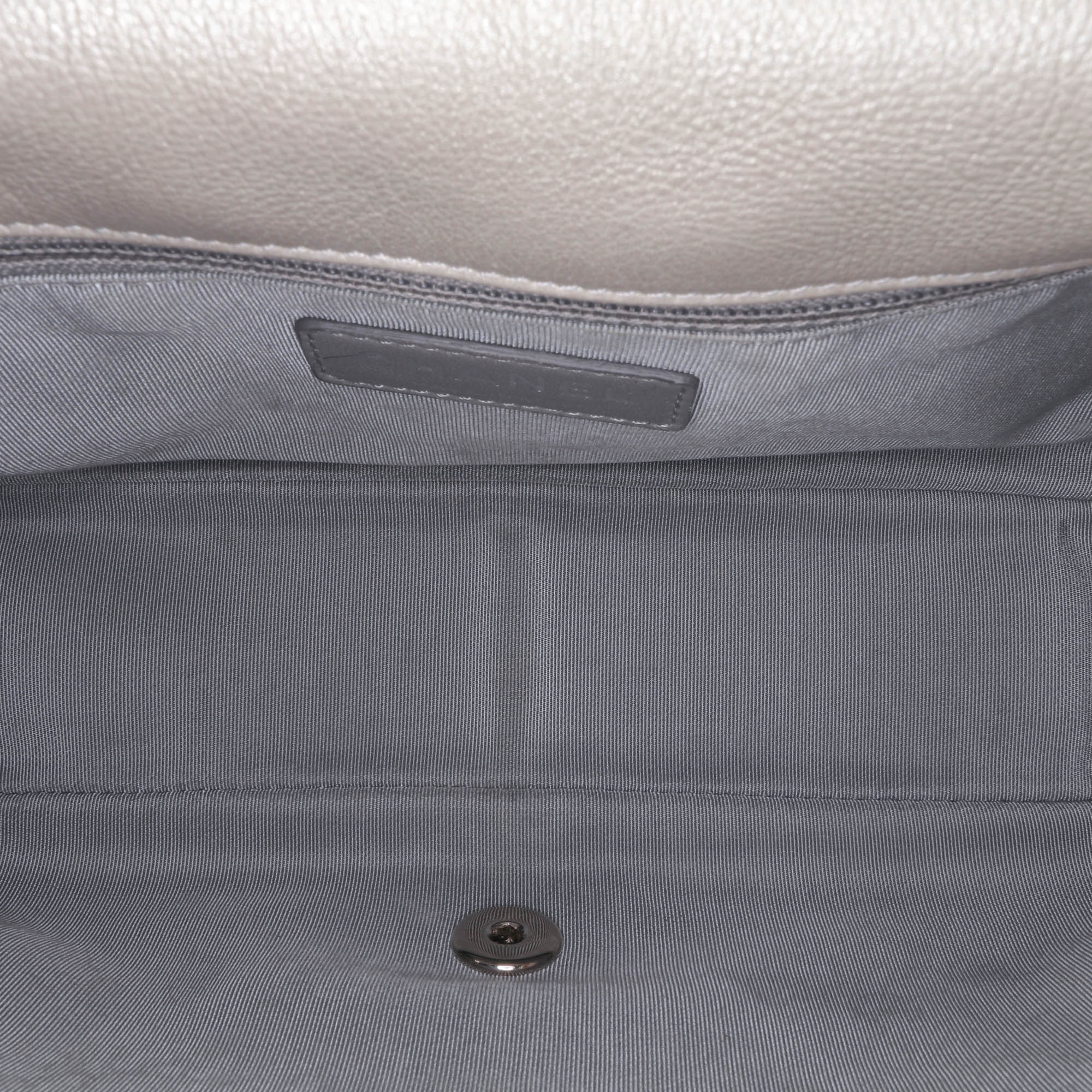 Medium Chevron Calfskin Stud Wars Flap
