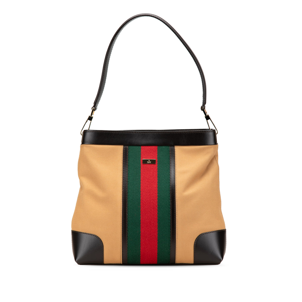 Canvas Web Shoulder Bag