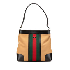 Canvas Web Shoulder Bag