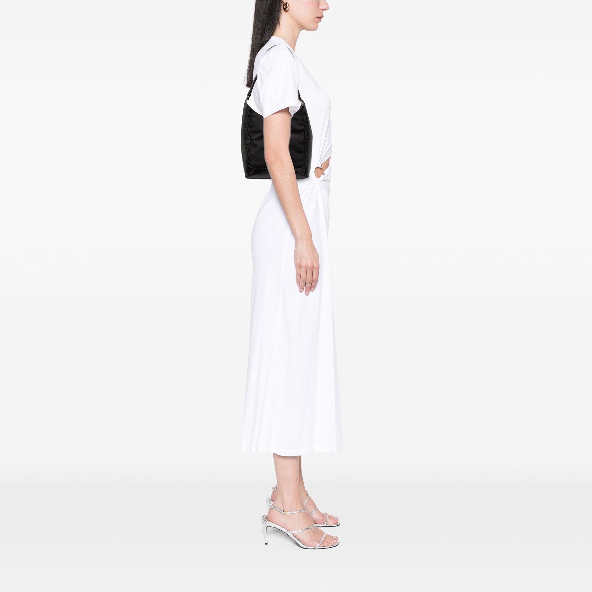 Canvas Jackie Shoulder Bag