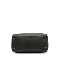 Petite Crinkled Calfskin Timeless Tote