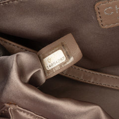 Petite Crinkled Calfskin Timeless Tote