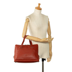 Anagram Leather Handbag_9