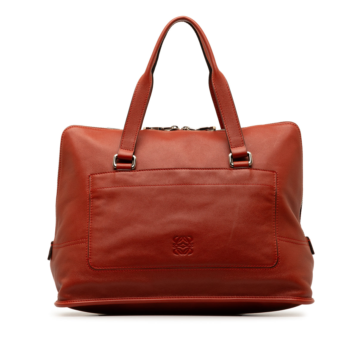 Anagram Leather Handbag_0