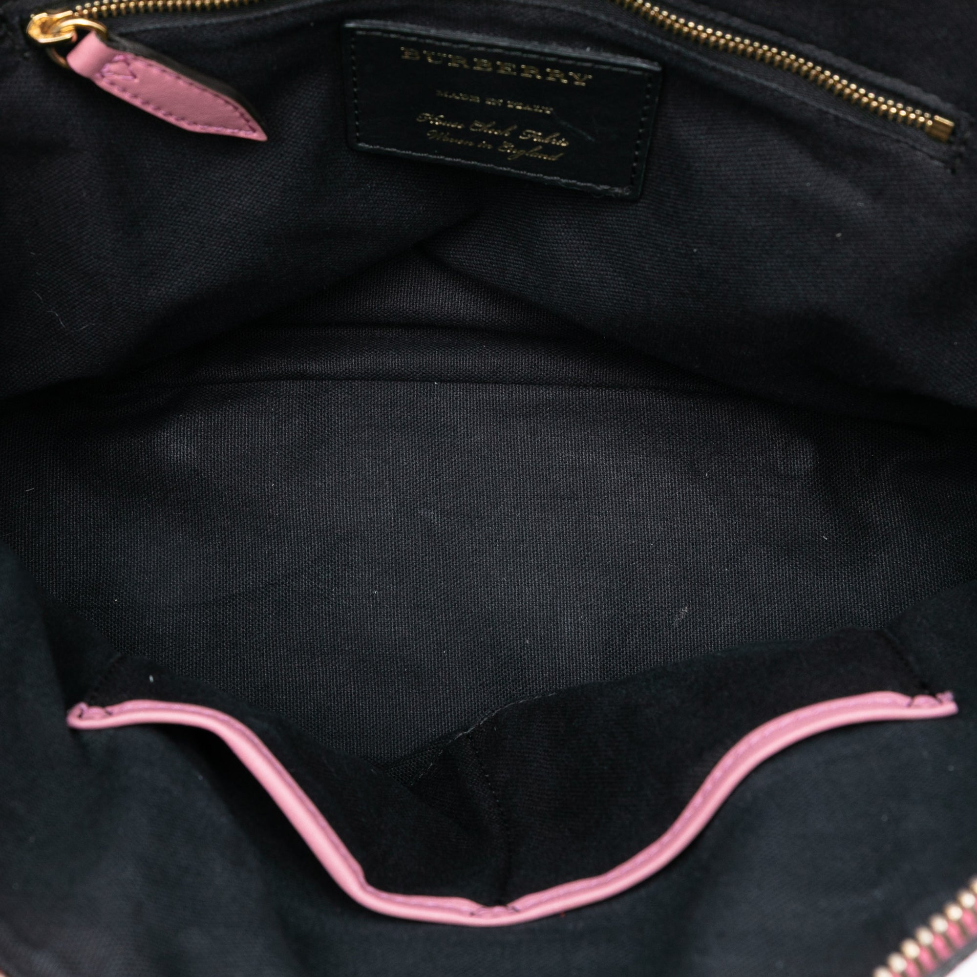 Small Leather Trimmed House Check Canvas Bridle Orchard Satchel