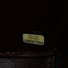 Quilted Metallic Caviar Rainbow Hardware Oval Camera Bag