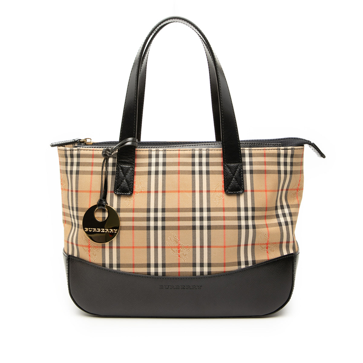 Haymarket Check Canvas Tote