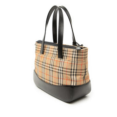 Haymarket Check Canvas Tote