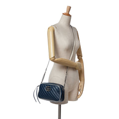 Small GG Marmont Leather Torchon Crossbody