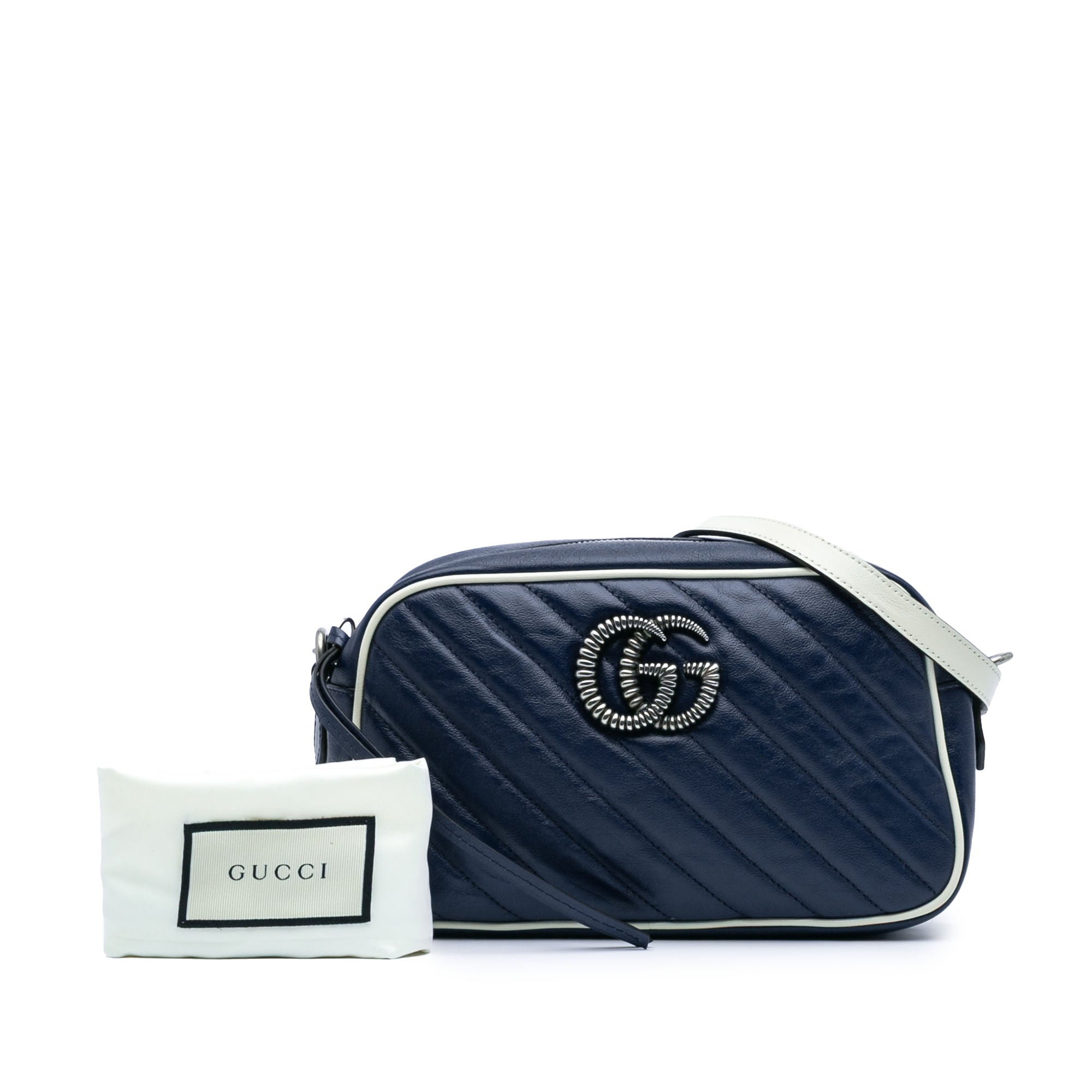 Small GG Marmont Leather Torchon Crossbody