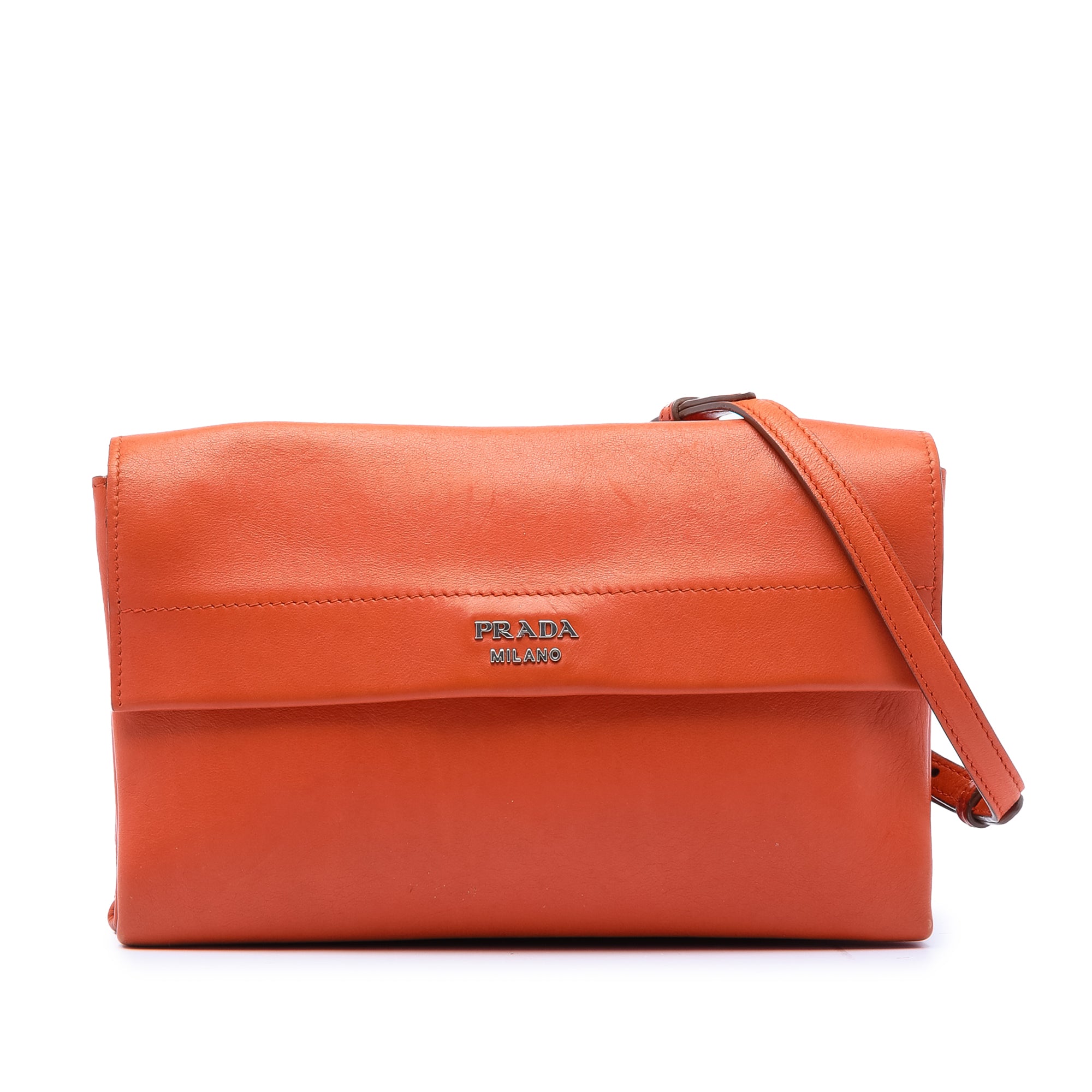 Soft Calf Double Turnlock Crossbody