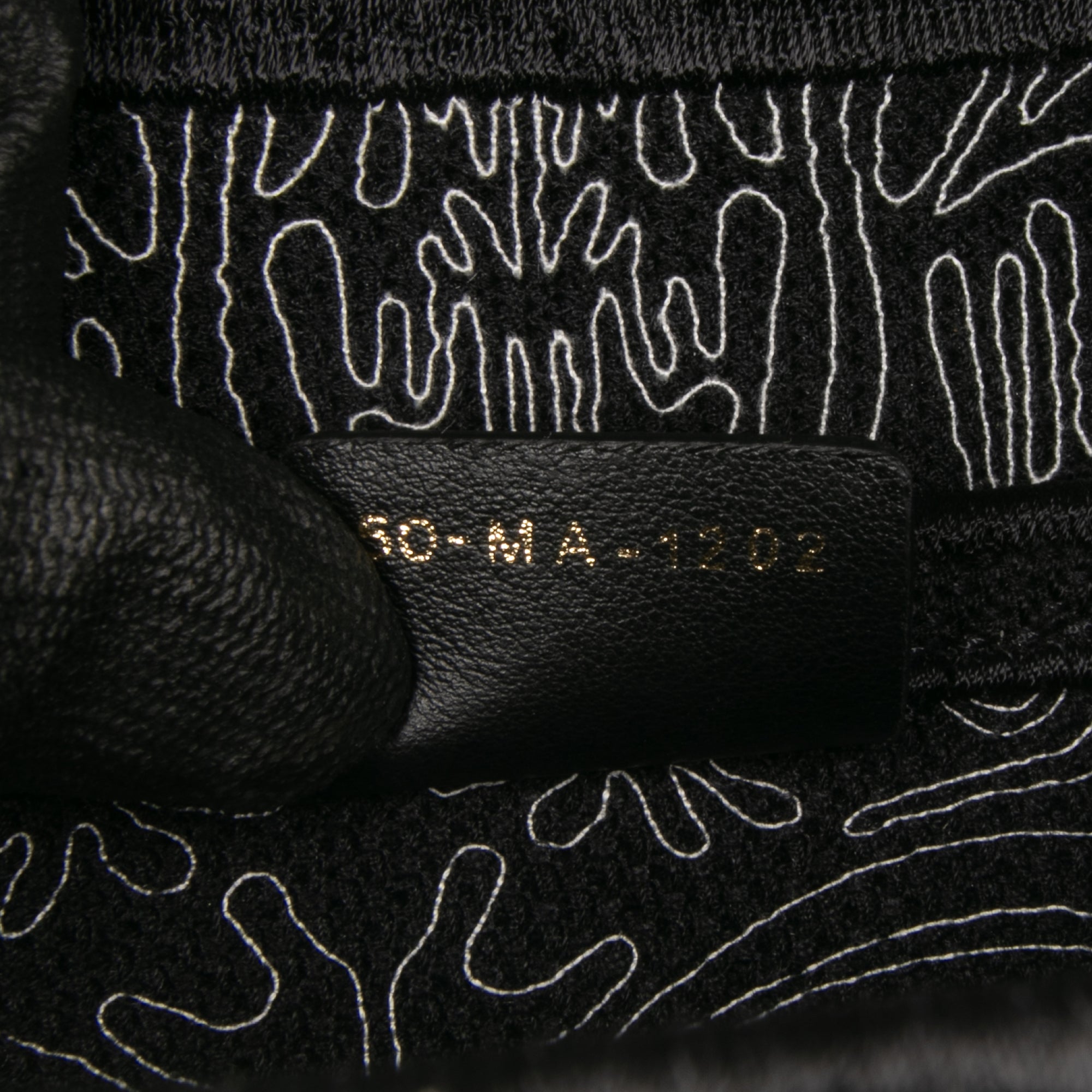 Canvas Embroidered Ornamental Cornely Saddle Bag