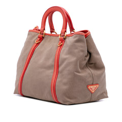 Canvas Canapa Logo Bow Satchel
