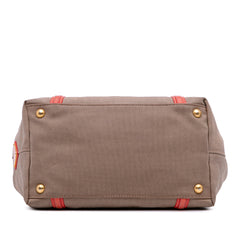 Canvas Canapa Logo Bow Satchel