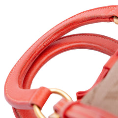 Canvas Canapa Logo Bow Satchel