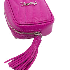 Baby Matelasse Grain De Poudre Monogram Lou Camera Bag