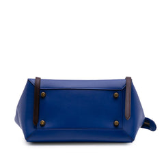 Mini Bicolor Grained Calfskin Belt Bag