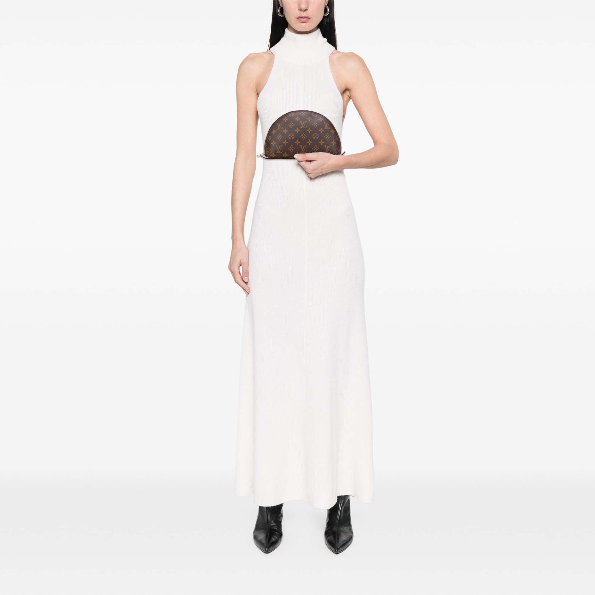 Monogram Trousse Demi Ronde Cosmetic Pouch