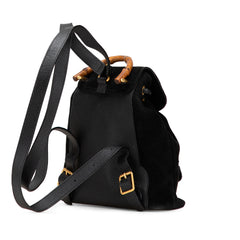 Suede Bamboo Backpack