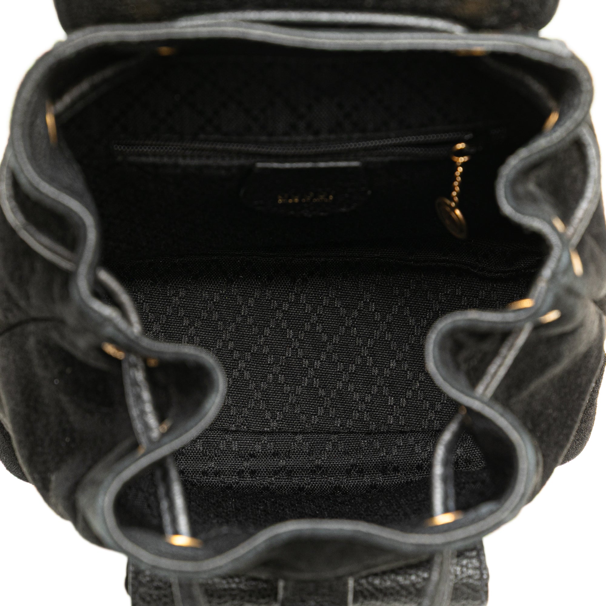 Suede Bamboo Backpack