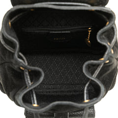 Suede Bamboo Backpack