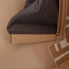 Pequin Canvas Baguette Satchel