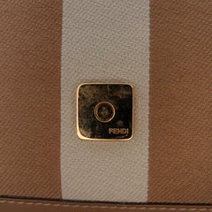 Pequin Canvas Baguette Satchel