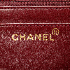CC Chevron Lambskin Flap