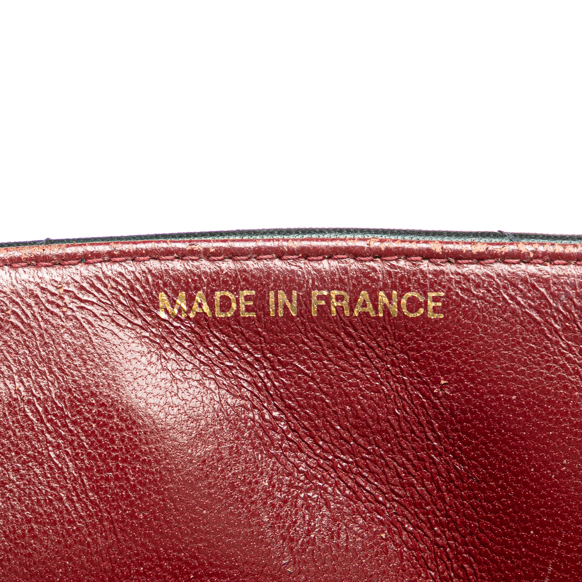 CC Chevron Lambskin Flap