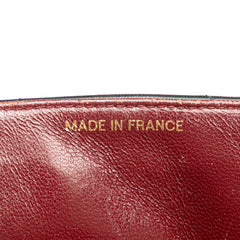 CC Chevron Lambskin Flap
