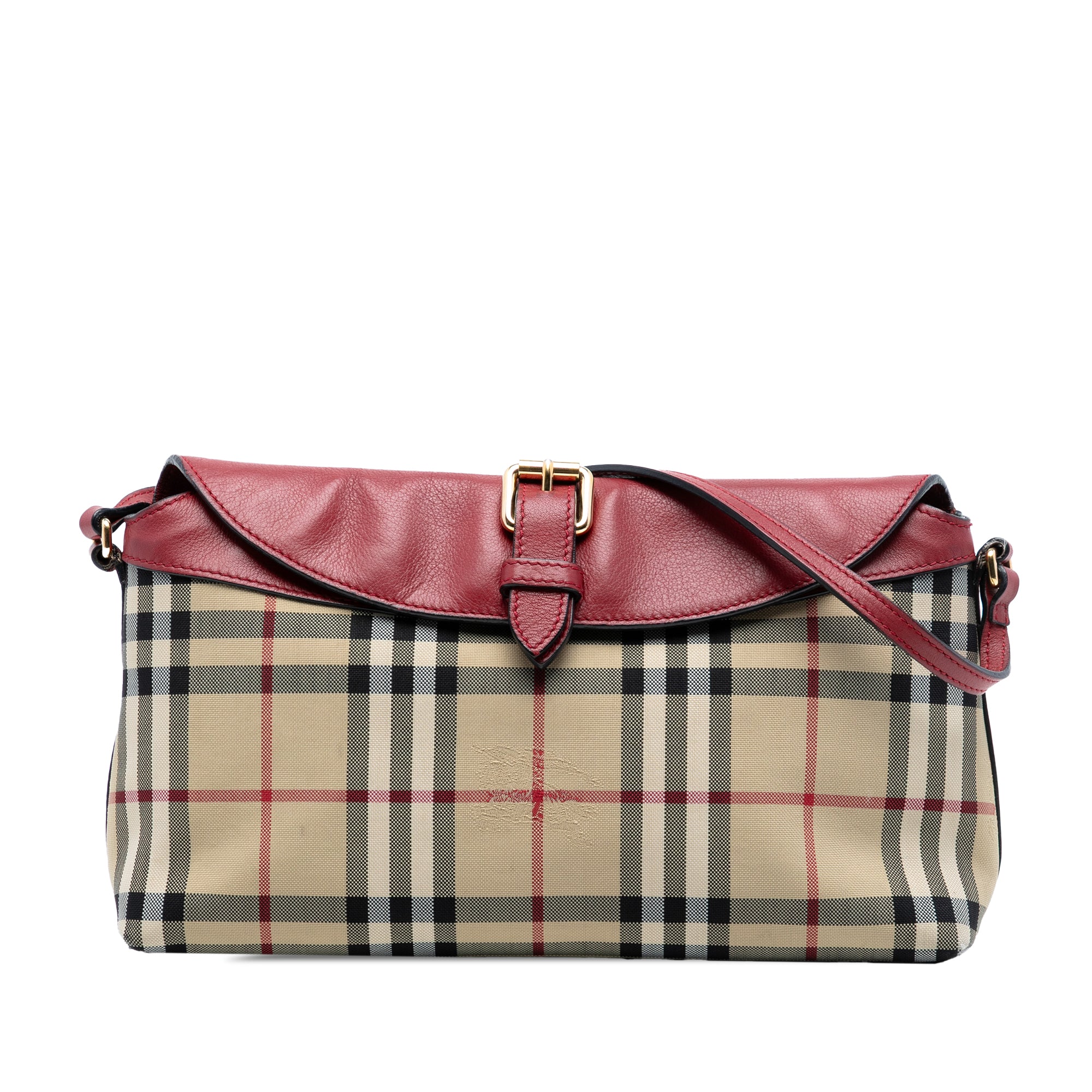 Haymarket Check Canvas Leah Crossbody