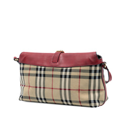 Haymarket Check Canvas Leah Crossbody