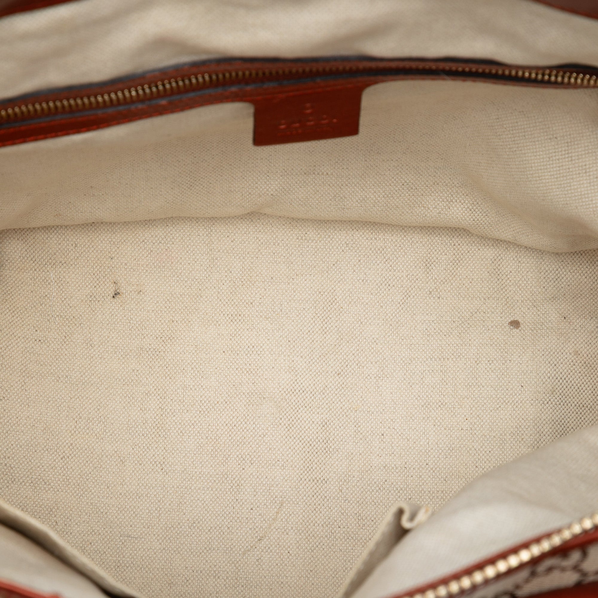 GG Canvas Heart Bit Satchel