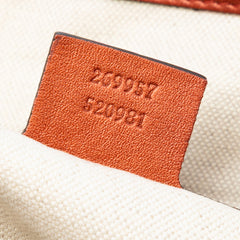 GG Canvas Heart Bit Satchel