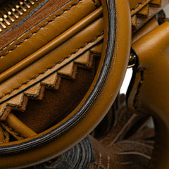 Haymarket Check Tassel Satchel_8