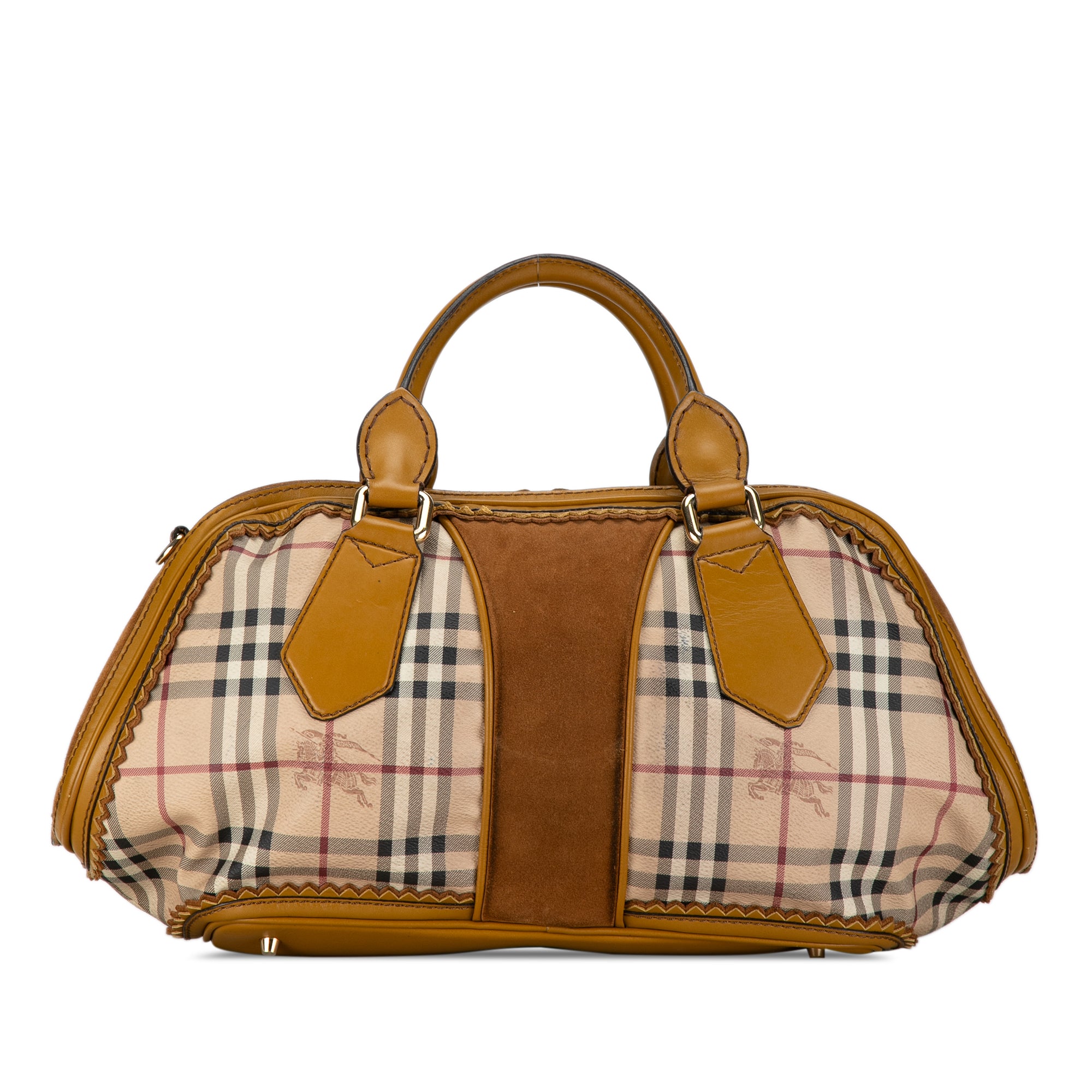 Haymarket Check Tassel Satchel_2