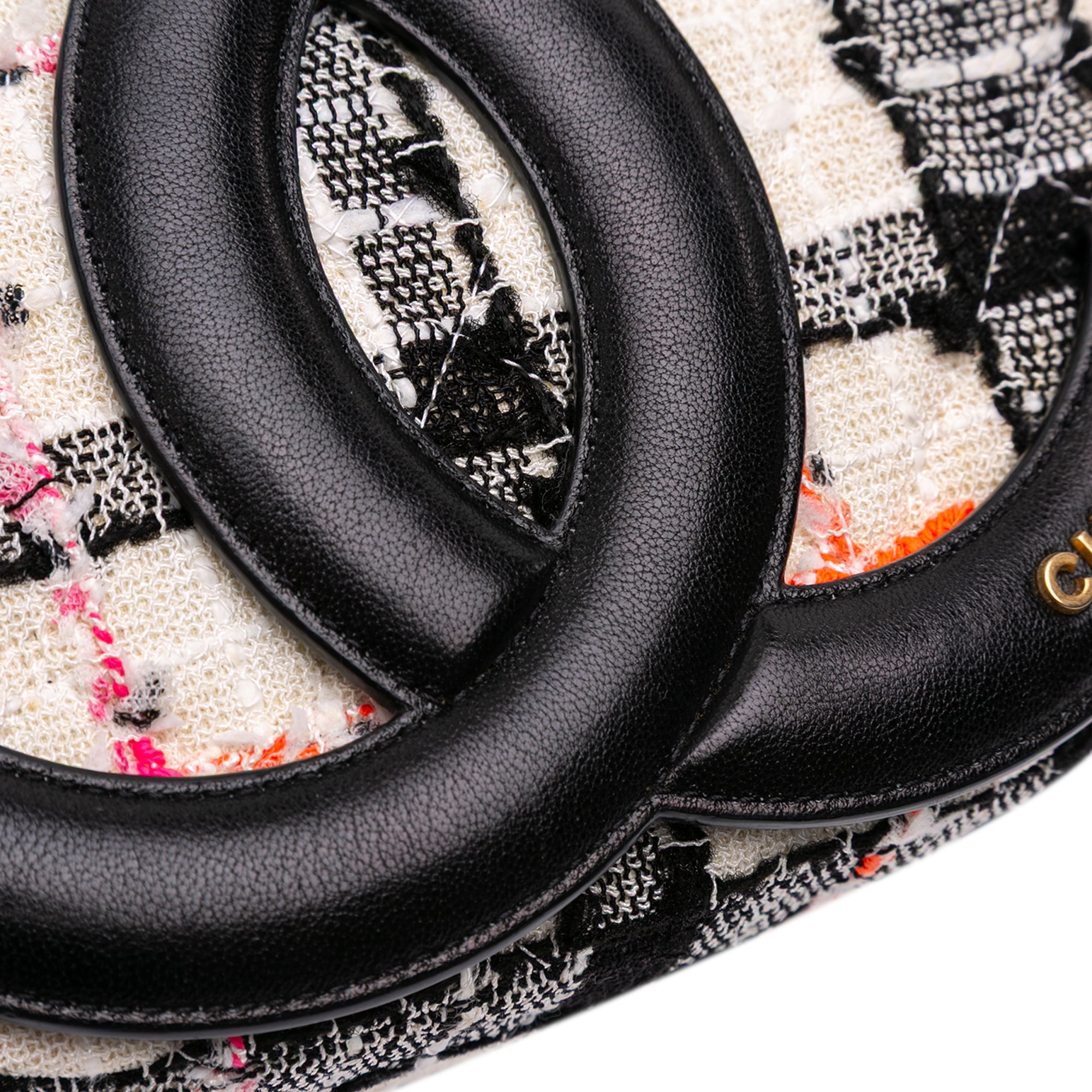 Tweed and Lambskin Coco Midnight Camera Bag