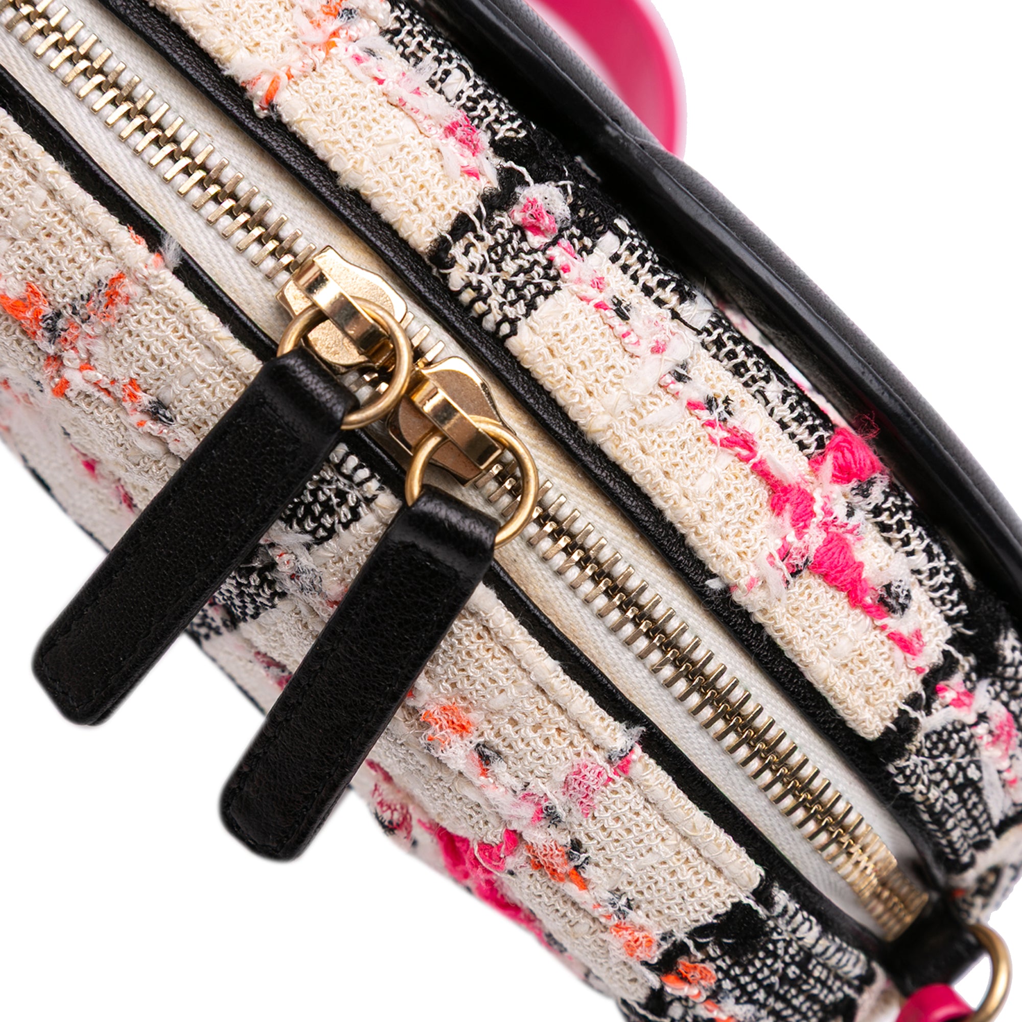 Tweed and Lambskin Coco Midnight Camera Bag