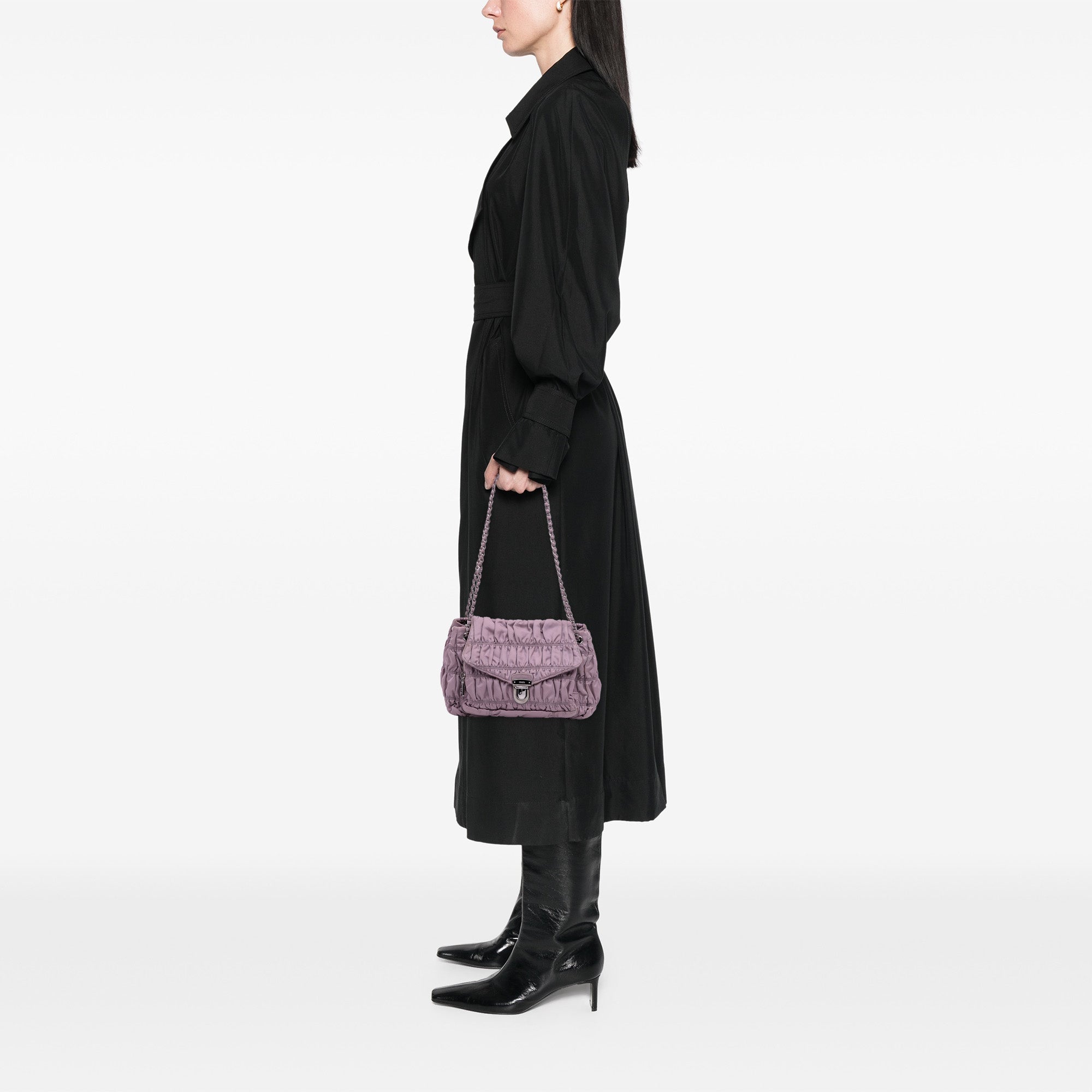 Tessuto Gaufre Shoulder Bag