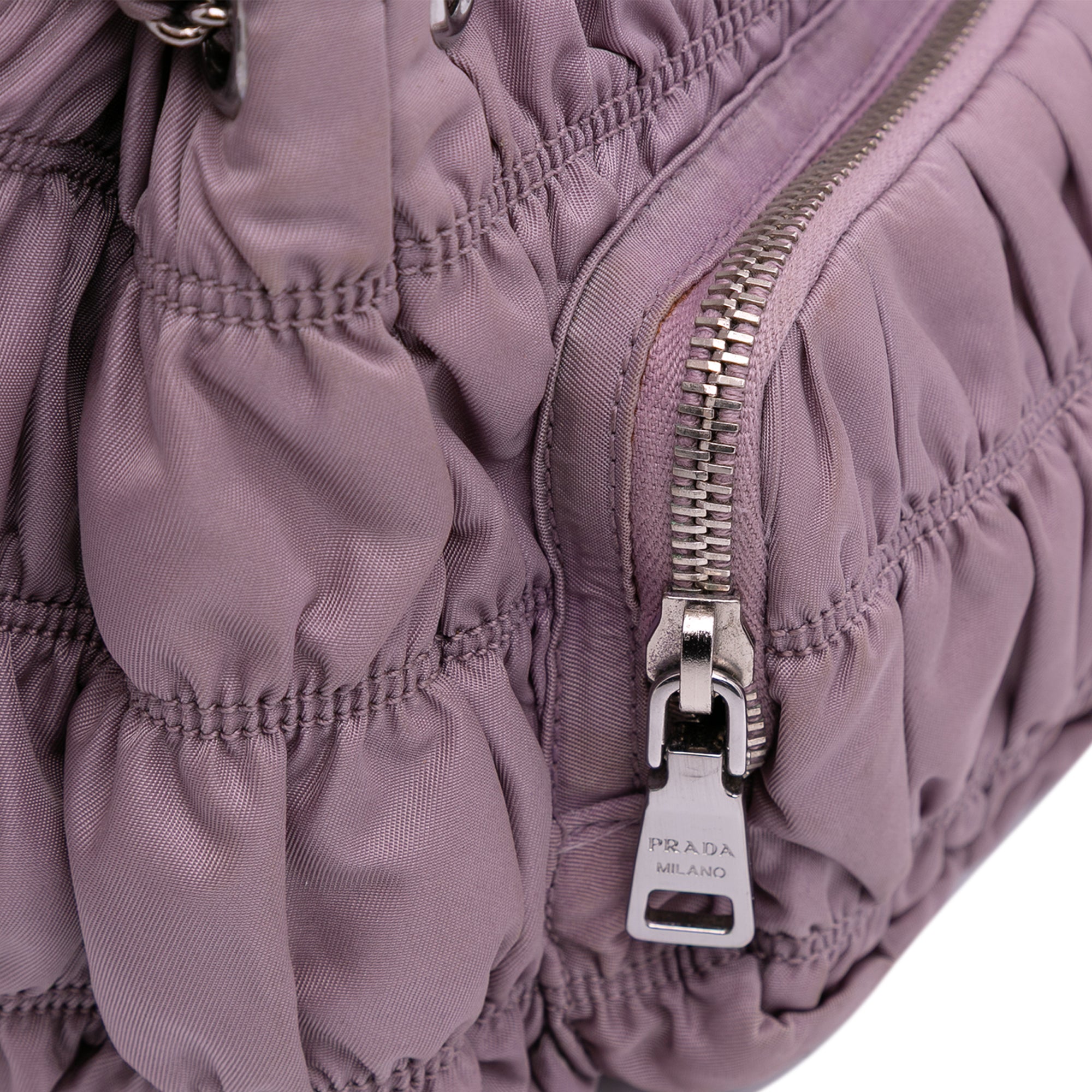 Tessuto Gaufre Shoulder Bag