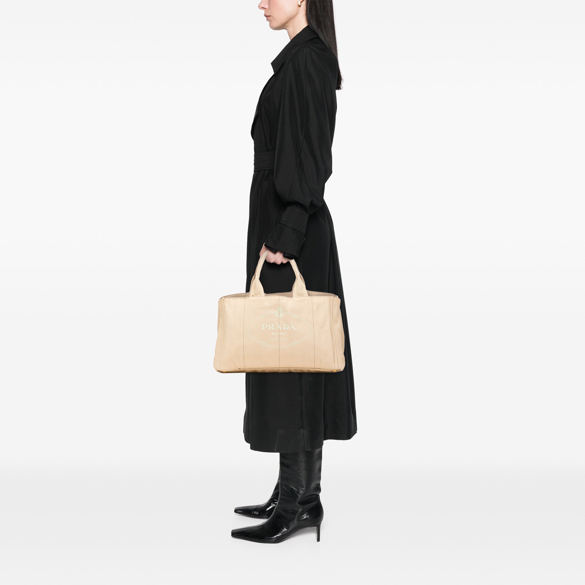 Large Canvas Canapa Logo Satchel