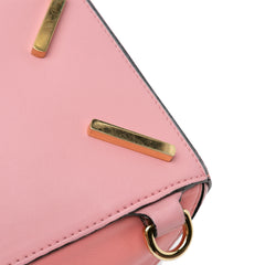 Small Calfskin Puzzle Satchel