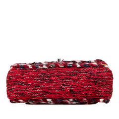 Small Classic Tweed Charm Double Flap