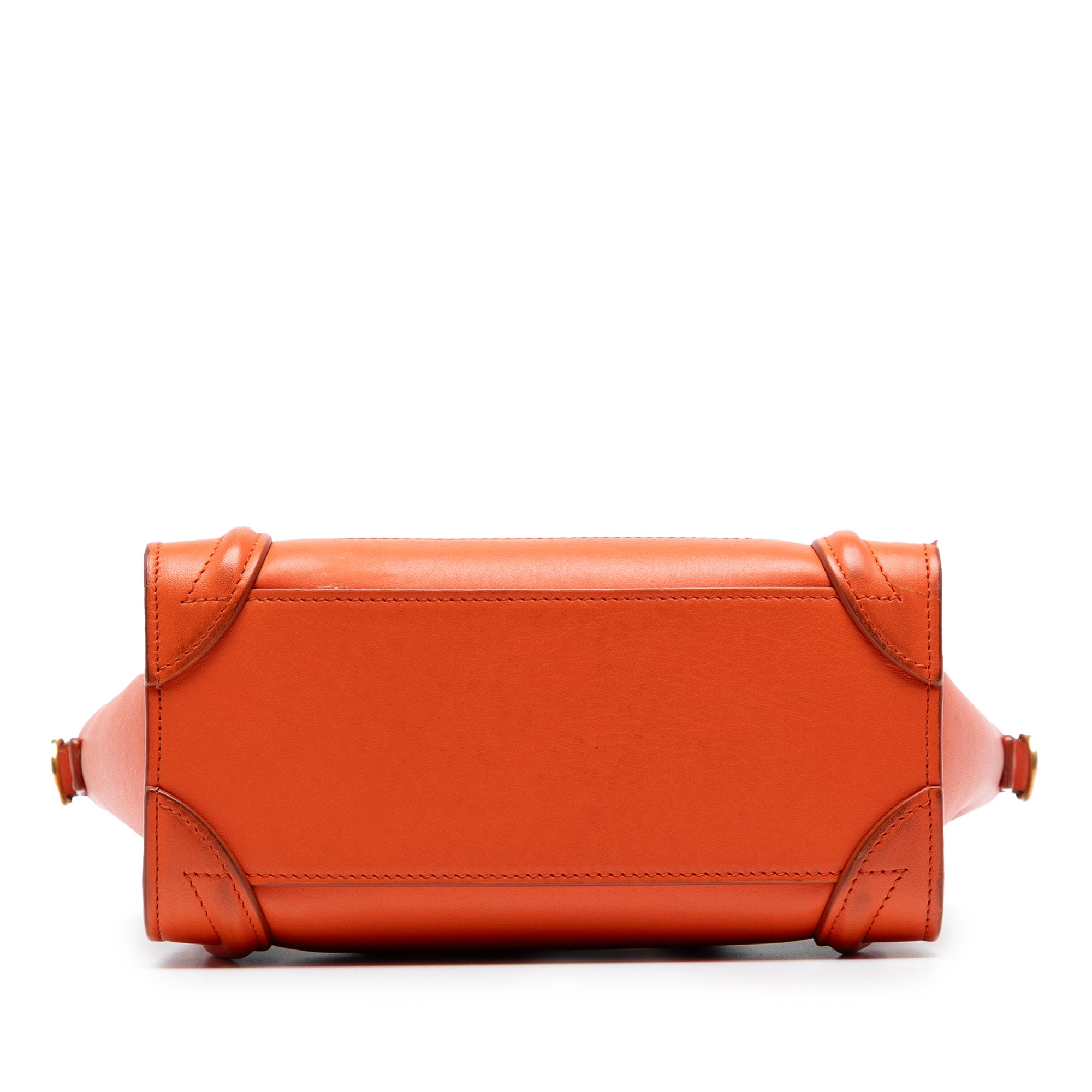 Nano Leather Luggage Tote